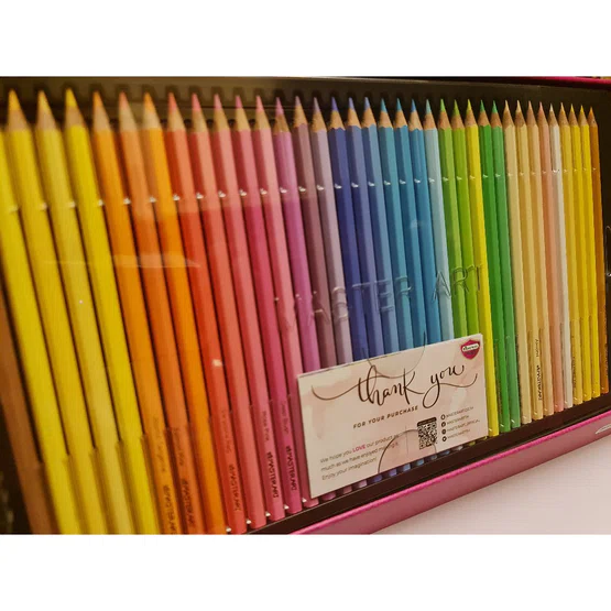 สีไม้ Master Art รุ่น Master Series 124 สี  1 กล่อง