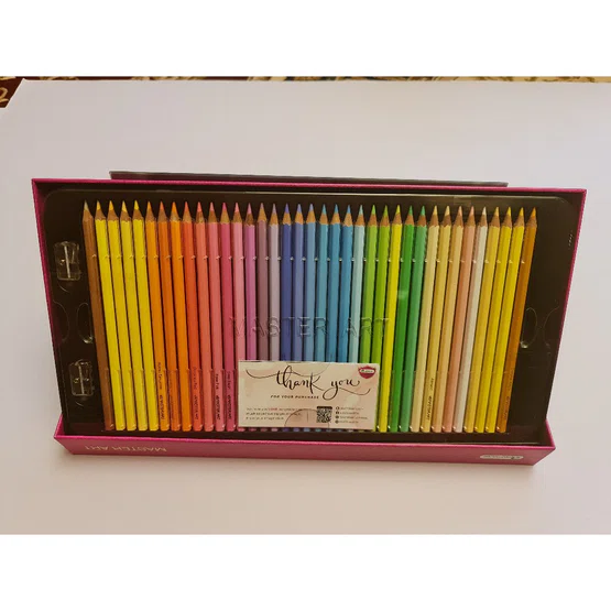 สีไม้ Master Art รุ่น Master Series 124 สี  1 กล่อง