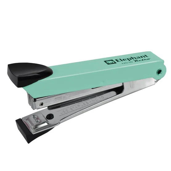 เครื่องเย็บ+ลวดเย็บ Elephant คละสี ตราช้าง รุ่น No.10 Retro/Y2