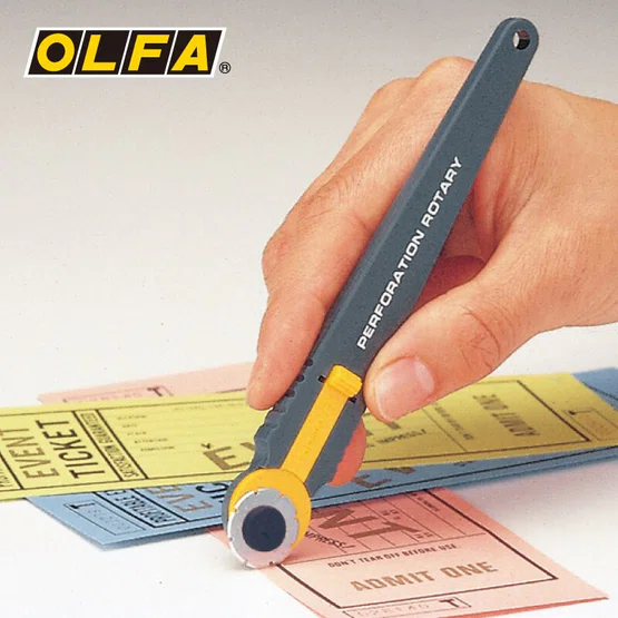 OLFA Rotary cutter  คัตเตอร์โรตารี่ รุ่น PRC-2 ตัดปรุ  1 ชิ้น