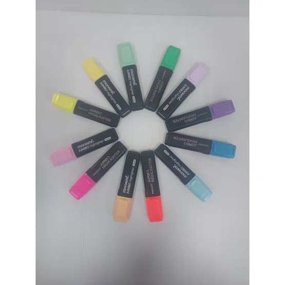 ปากกาเน้อข้อความโมนามิสีพาสเทลและสีสด (แจ้งสีที่แชท)