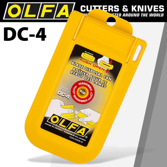 OLFA โอฟ่า รุ่น DC-4 กล่องหักใบมีดคัตเตอร์ 1 ชิ้น