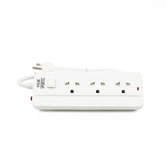 Vox Sportec ปลั๊กไฟมาตรฐาน มอก. รุ่น P130 (3 ช่อง 1 สวิตซ์ 5 เมตร) 2300watt