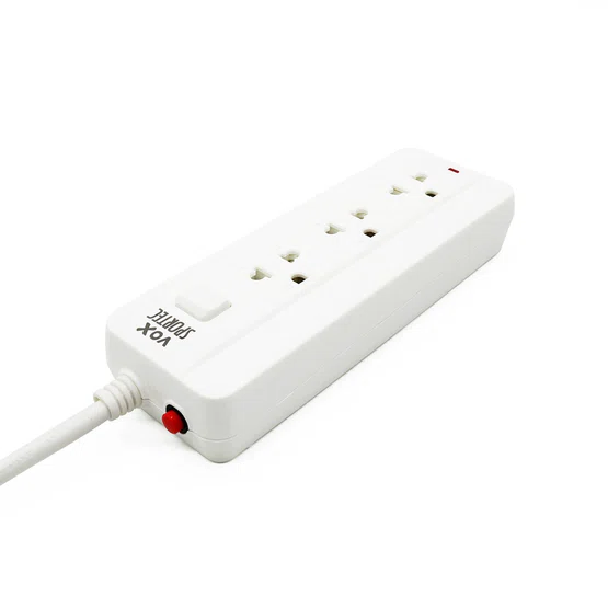 Vox Sportec ปลั๊กไฟมาตรฐาน มอก. รุ่น P130 (3 ช่อง 1 สวิตซ์ 5 เมตร) 2300watt
