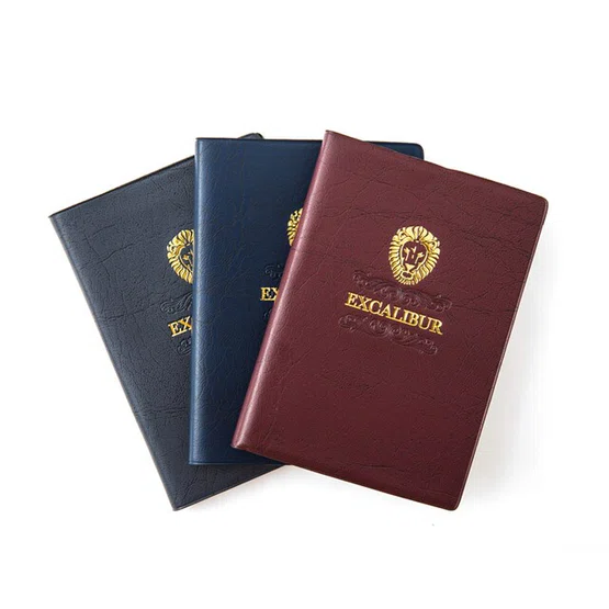 สมุดโน้ตปกหนัง 85x125 มม. 70แกรม 80 แผ่น คละสี Mayflower EX36