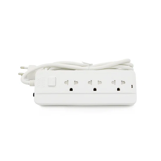 Vox Sportec ปลั๊กไฟมอกรุ่น P130 ( 3 ช่อง 1 สวิตซ์ 5 เมตร) 1 ชิ้น