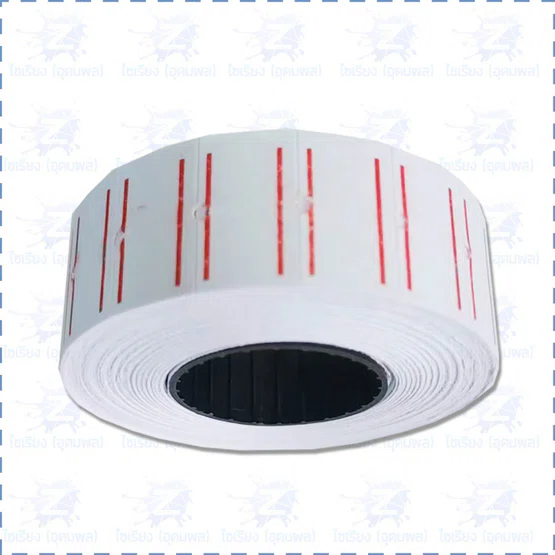 สติ๊กเกอร์ราคา กระดาษตีป้ายราคา AR-750 Arrow Price Tag Sticker 1 ม้วน สำหรับเครื่องตีราคา