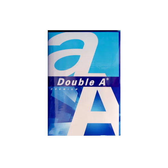 (1 รีม)กระดาษ Double A แผ่นเล็ก A5 80 แกรม (500แผ่น) copy paper