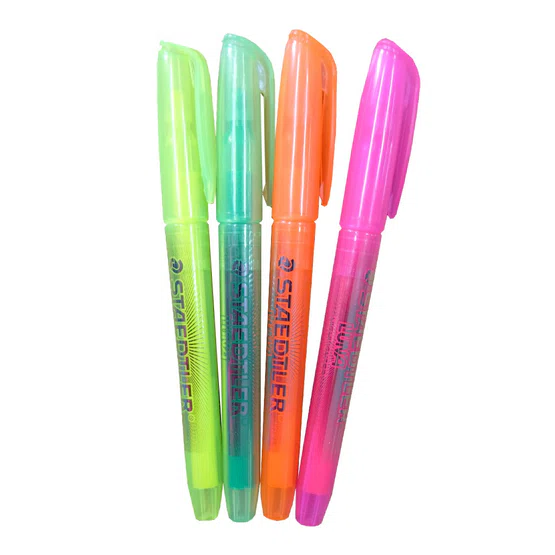 ชุดปากกาเน้นข้อความ STAEDTLER Luna brite 4สี 4ด้าม