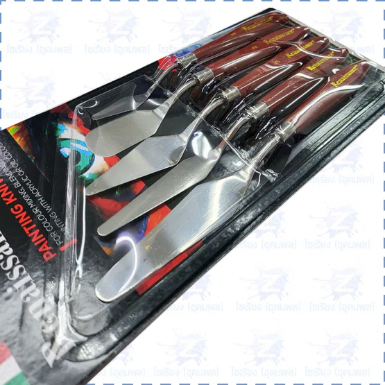 ชุดเกรียงระบายสี 5 ชิ้น Renaissance Artist' Quality Painting Knives Set