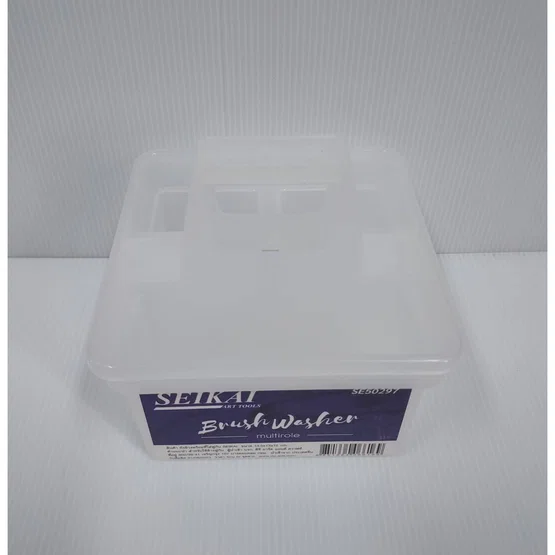 ถังล้างพู่กันพร้อมที่ใส่พู่กัน  SEIKAI Brush Washer