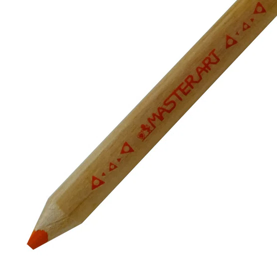 สีไม้สั้น แท่งจัมโบ้ 12 สี ตรา Master Art Jumbo Coloured Pencils