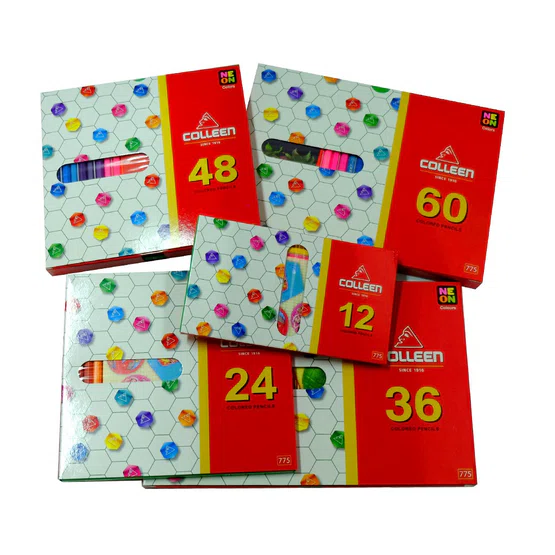 สีไม้ยาว 36 สี ตรา Colleen No.775 Coloured Pencils