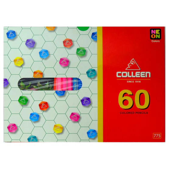 สีไม้ยาว 60 สี ตรา Colleen No.775 Coloured Pencils