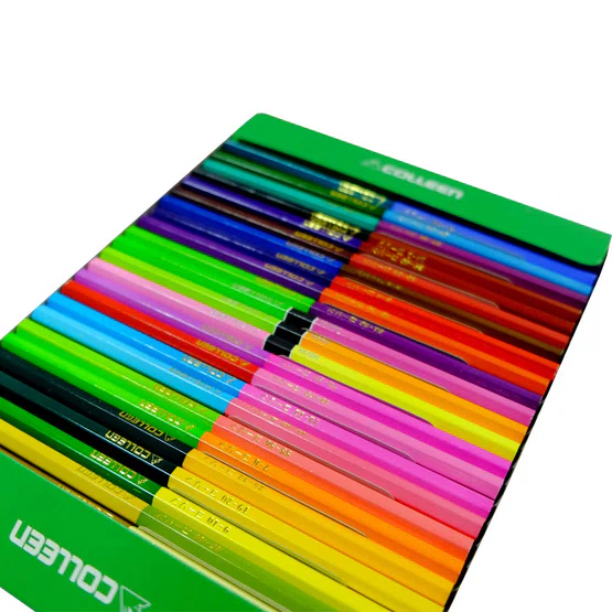 สีไม้ยาว 2หัว 12 สี ตรา Colleen No.787 Coloured Pencils