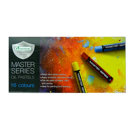 สีชอล์ก 16 สี ตรา Master Art รุ่น Master series Oil Pastels