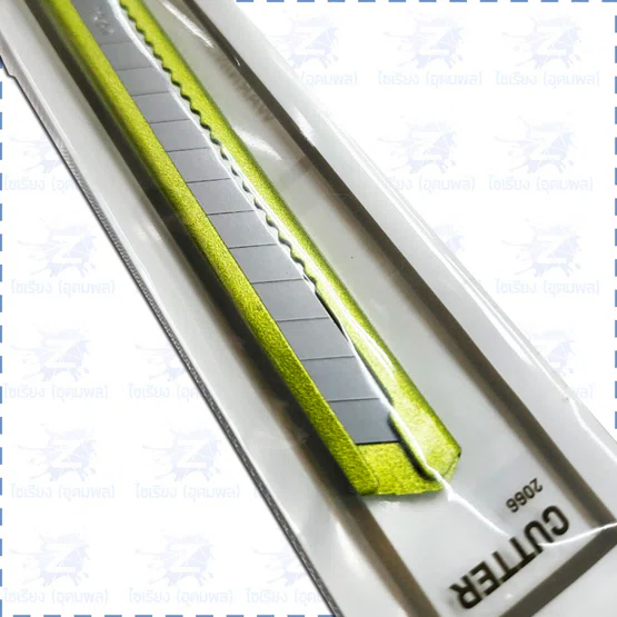 คัตเตอร์เหล็ก คละสี รุ่น 2066 Deli Cutter assorted colors