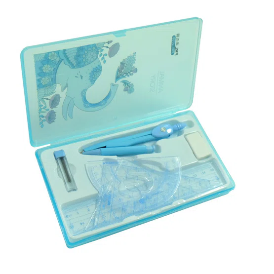 ชุดเรขาคณิต Geometric tool set (กล่องแฟนซี) SCK