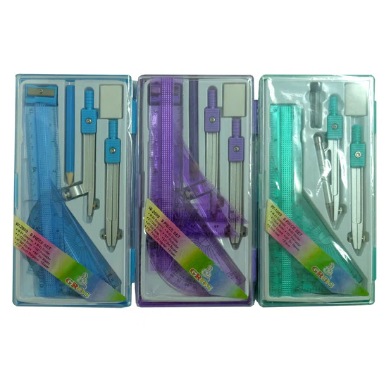 ชุดเรขาคณิต รุ่น W-2009 Geometric tool set