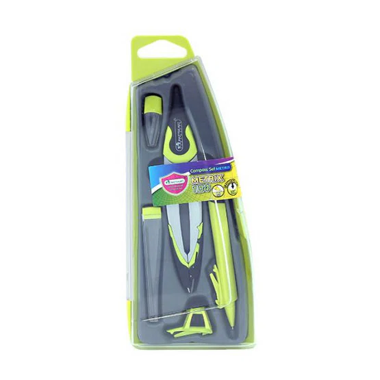 ชุดเรขาคณิต รุ่นเมทริกซ์ 104 Master Art Geometric tool set