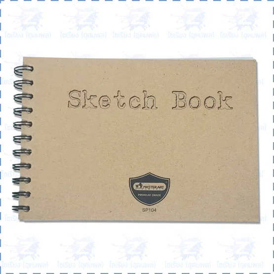 สมุดสเก็ตซ์ Master art SP-104 ขนาด A5 50แผ่น/เล่ม Sketch Book