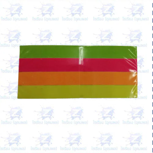 กระดาษแปะโน๊ต สีนีออน 4สีในแพ็คเดียว Deli Stick Up Pad Notes A03003 (1ชิ้น 400 แผ่น)