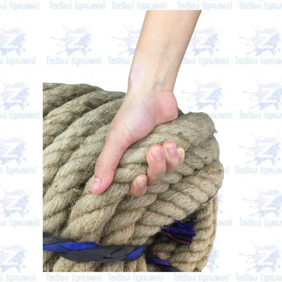 เชือกชักเย่อ อย่างดี นุ่มมือ ไม่บาด Manila Rope