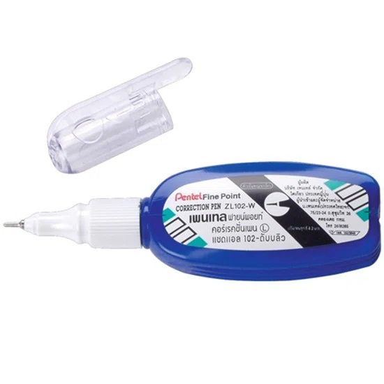 ปากกาลบคำผิด 4.2 มล. ZL102-W ตรา Pentel
