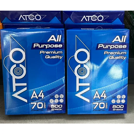 (1 ริม) กระดาษถ่ายเอกสาร 70 แกรม A4 (500 แผ่น) ตรา ARCO