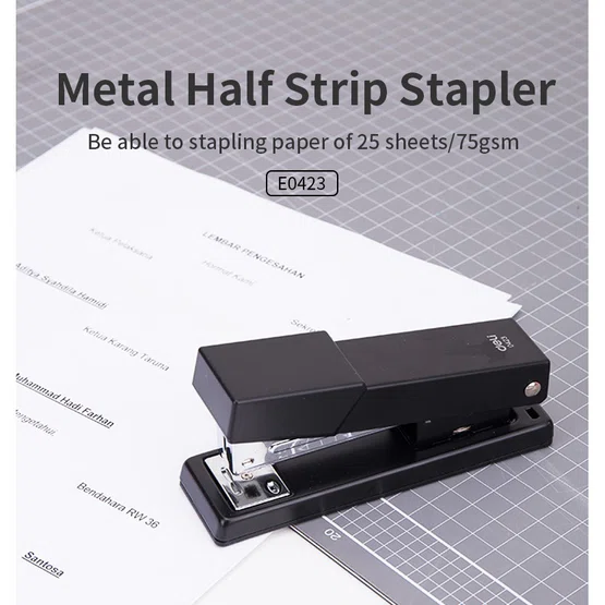 Deli 0423 Stapler เครื่องเย็บกระดาษ 25 หน้า สีดำ