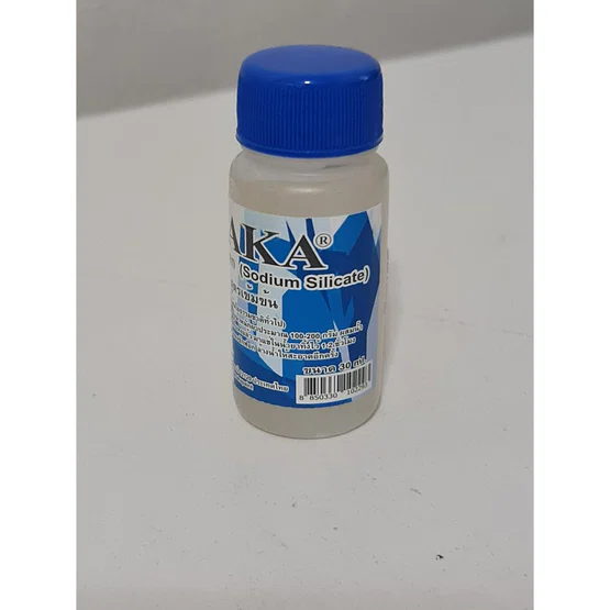 NAKA น้ำยากันสีตก (Sodium Silicate) ขวดเล็ก ขนาด 30 ml. สำหรับ ผ้าบาติกและผ้ามัดย้อม