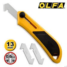 มีดคัตเตอร์ OLFA PC-L (P-800)  ตัดแผ่นอะคริลิค/พลาสติก/ลามิเนต