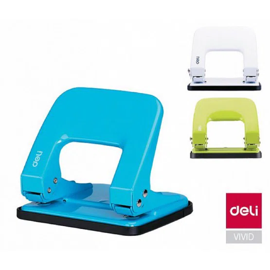 ที่เจาะกระดาษ Deli Paper Punch 0137 เจาะกระดาษได้ 20 แผ่น