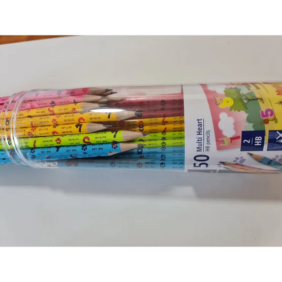 ดินสอ HB กล่อง 50 แท่ง Staedtler Multi Heart  1 กล่อง