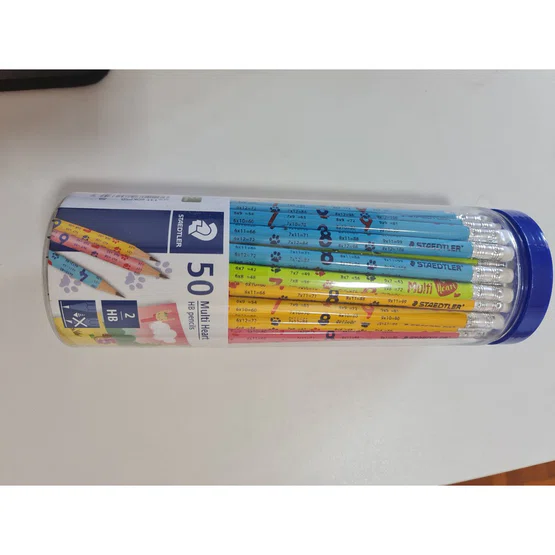 ดินสอ HB กล่อง 50 แท่ง Staedtler Multi Heart  1 กล่อง