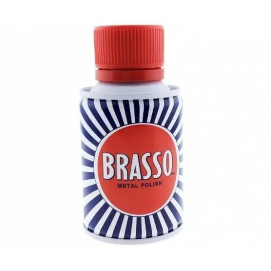 Brasso บรัสโซ น้ำยา ขัดโลหะ เอนกประสงค์ 100 มล.