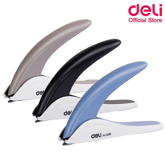 Deli 0236 Heavy Staple Remover ที่ถอนลวดเย็บกระดาษ (คละสี 1 ชิ้น)