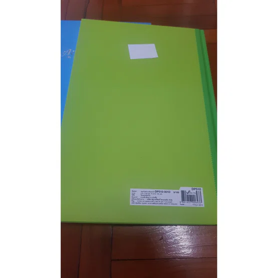 สมุดบัญชีแบบมีเลขหน้าปกแข็ง 5/100 ปกสีล้วน  SILVER PINS  DP510   21x32cm  70gsm  100แผ่น/เล่ม