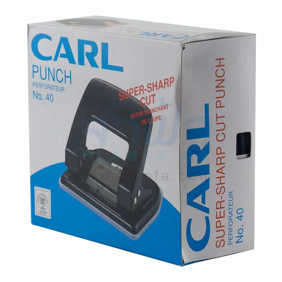 Carl เครื่องเจาะกระดาษสองรู No.40