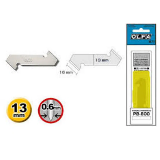OLFA ใบมีดคัตเตอร์ PB-800 ใช้สำหรับรุ่น PC-L