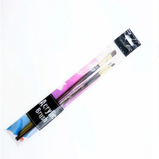 พู่กันสีอะคริลิค ชุด 3 ด้าม #143 Renaissance Artist Acrylic Brush set