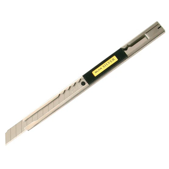 มีดคัตเตอร์ โอฟ่า OLFA SVR-1 รุ่นด้ามสเตนเลส ใบเล็ก  1ชิ้น