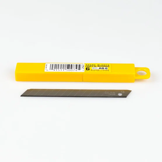 ใบมีดคัตเตอร์ OLFA AB-6  6ใบ/หลอด