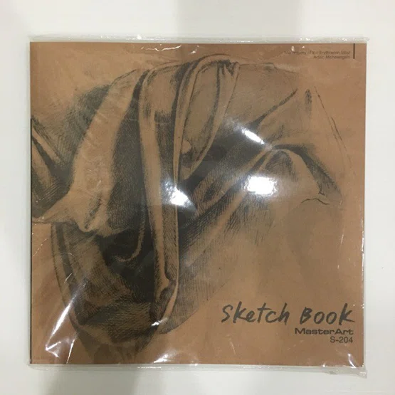 สมุดสเก็ตซ์ 150แกรม 32แผ่น/เล่ม Master Art S-204