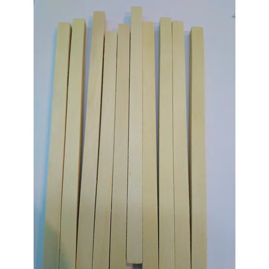 ไม้ประดิษฐ์ 1x1x20 cm. 10ชิ้น/เเพค BSP รุ่น WZ-932   จำนวน 1 แพ็ค