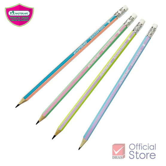 Master Art ดินสอ ดินสอดำ HB กล่องละ 100+10 แท่ง  จำนวน 1 กล่อง  (HB Blacklead pencils)