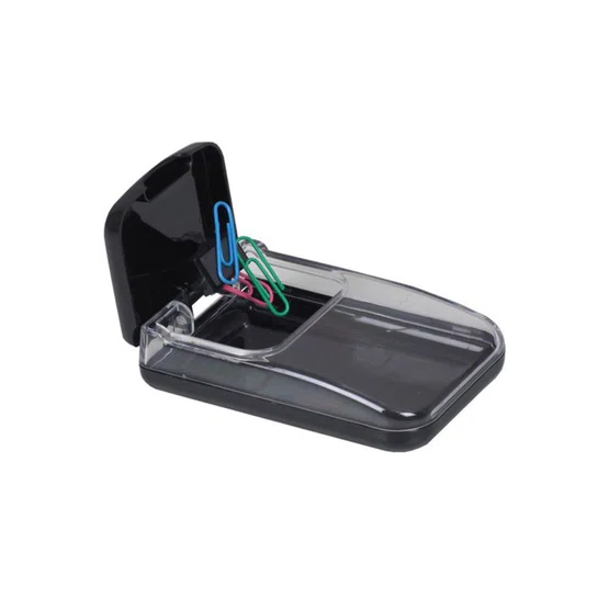 กล่องใส่คลิป กล่องใส่ลวดเสียบกระดาษแบบมีแม่เหล็ก หยิบใช้สะดวก (คละสี) Deli Clip dispenser 988