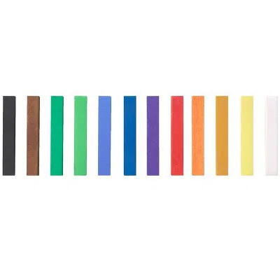 Reeves สี soft pastel 12สี