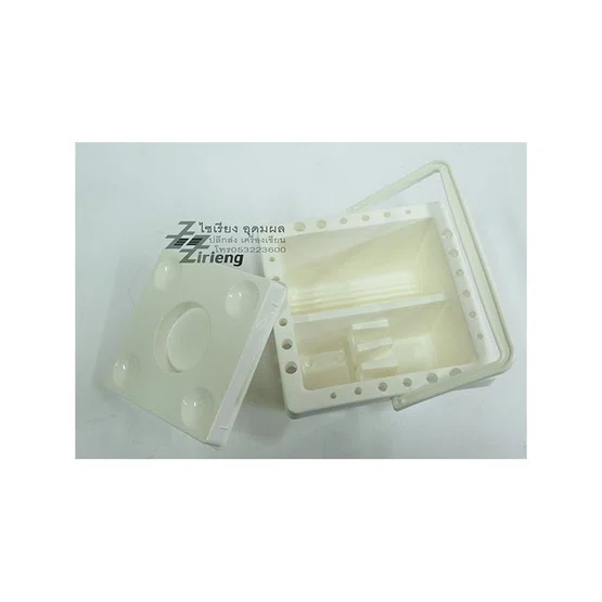 ถังล้างพู่กันอเนกประสงค์ ST #310-044 ขนาด 16.4x16.4x9 cm  มีหลายช่อง