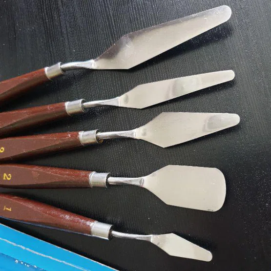 เกรียงผสมสี ชุด 5 ชิ้น PROJECT Palette knife รุ่น E5420A